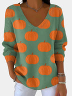Aurora | Knit Sweater with V-Neck