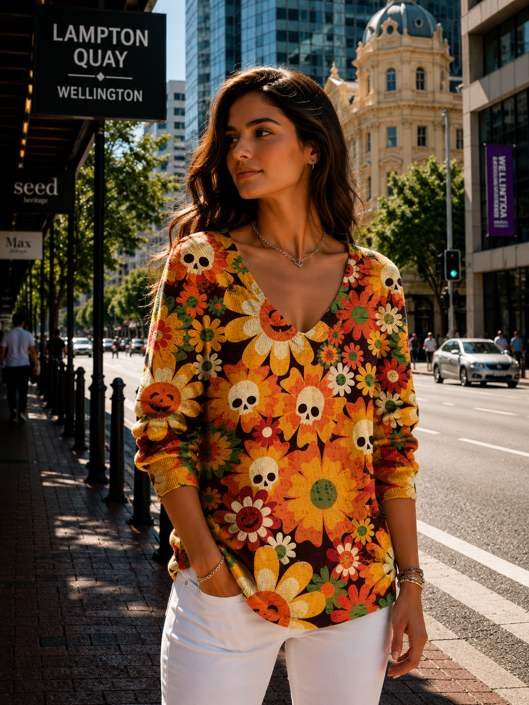 Penelope | V-Neck Sweater