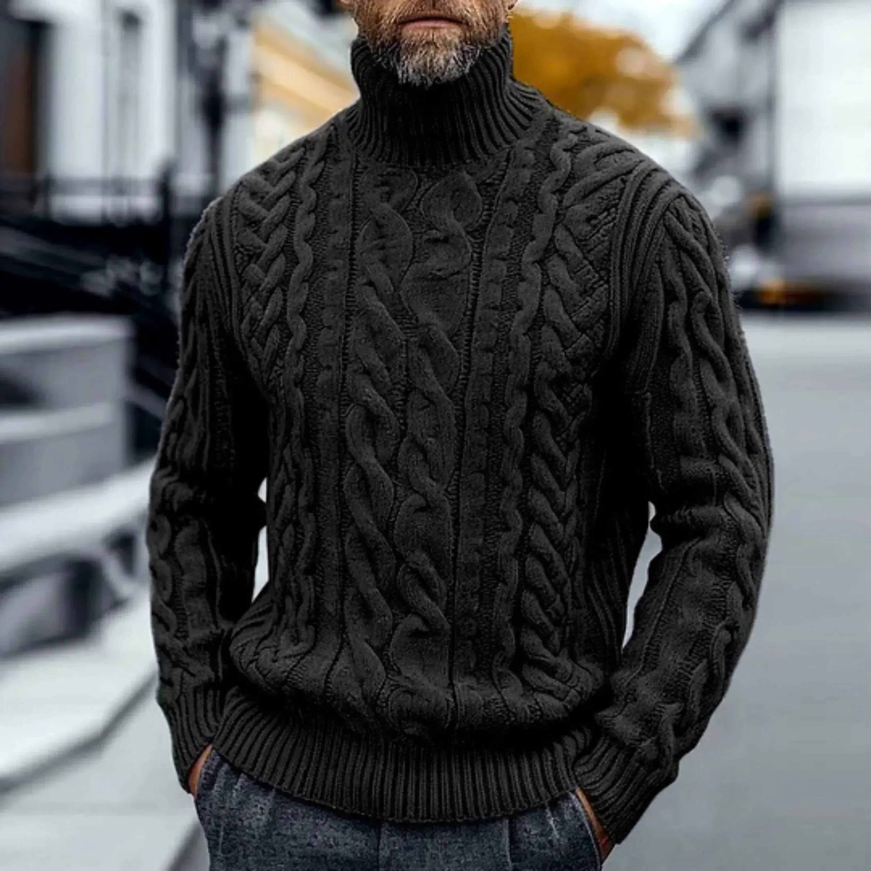 Luca | Vintage Twisted Knit Sweater