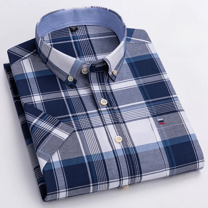 Oscar | Classic Cotton Shirt With Pattern