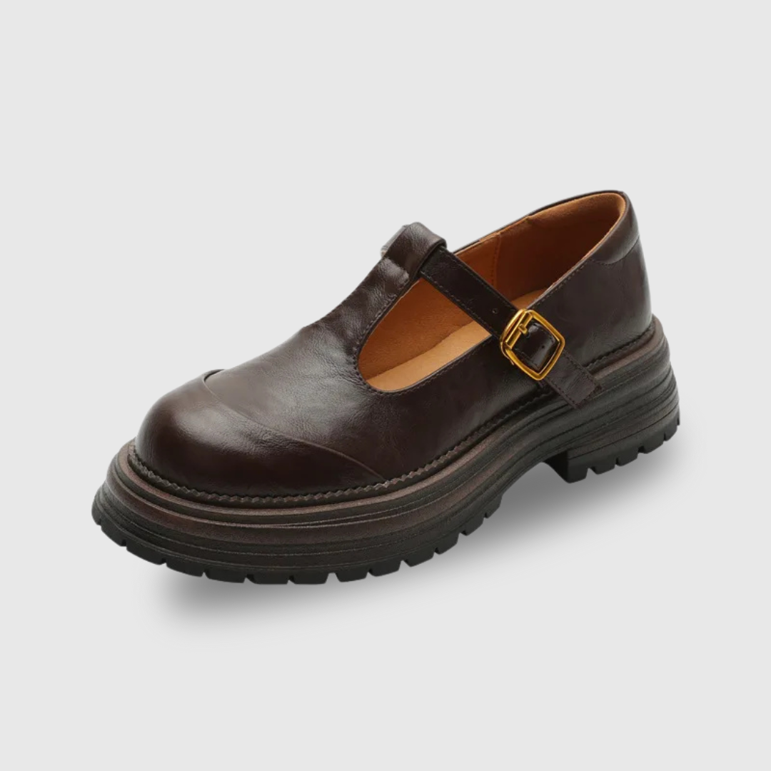 Aria | T-Bar Shoes with Vintage Charm