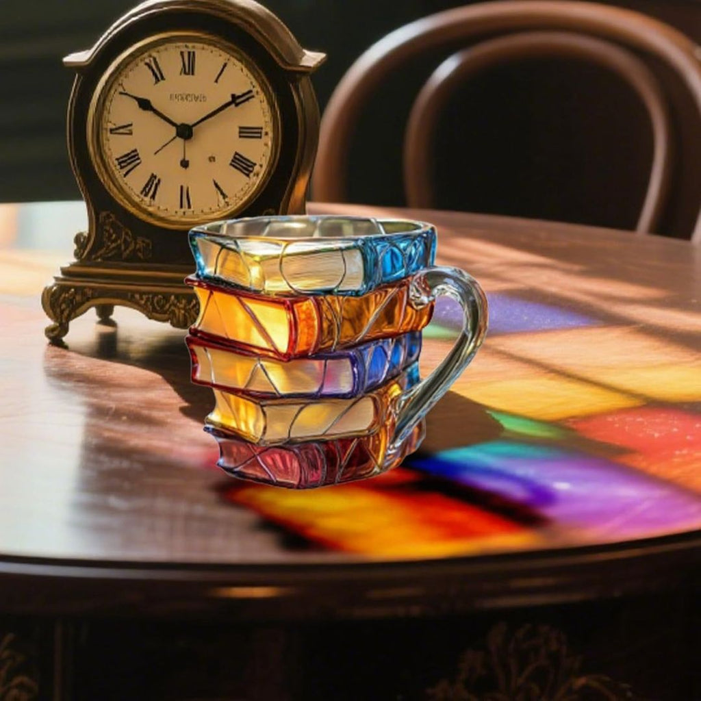 One-of-a-Kind 3D Happiness Mug for Avid Readers