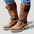 Mila | WINTER LACE-UP BOOTS