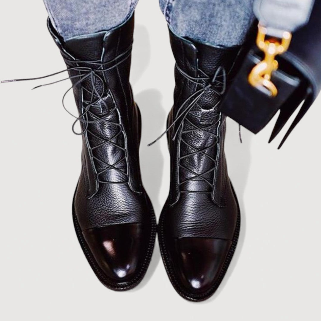 Ava | LACE-UP ANKLE BOOTS