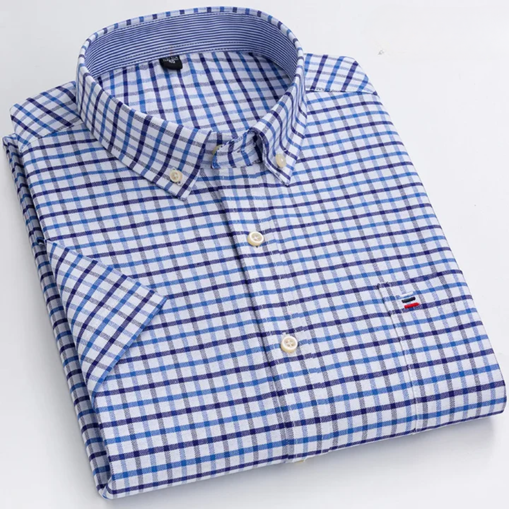 Oscar | Classic Cotton Shirt With Pattern
