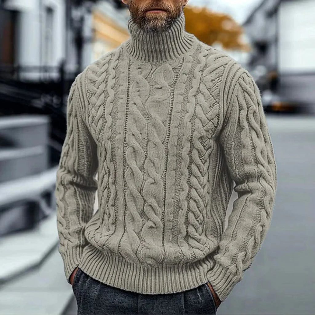 Luca | Vintage Twisted Knit Sweater