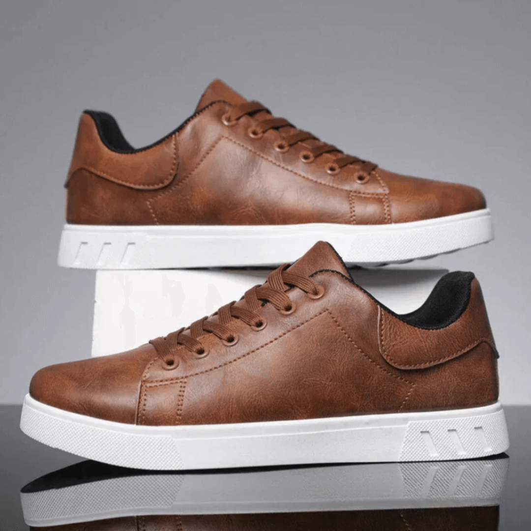 DANIEL - Zapatilla de cuero