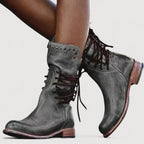 Charlotte | WESTERN LACE-UP BOOTS