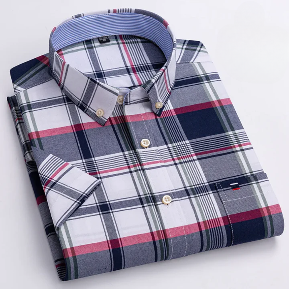 Oscar | Classic Cotton Shirt With Pattern