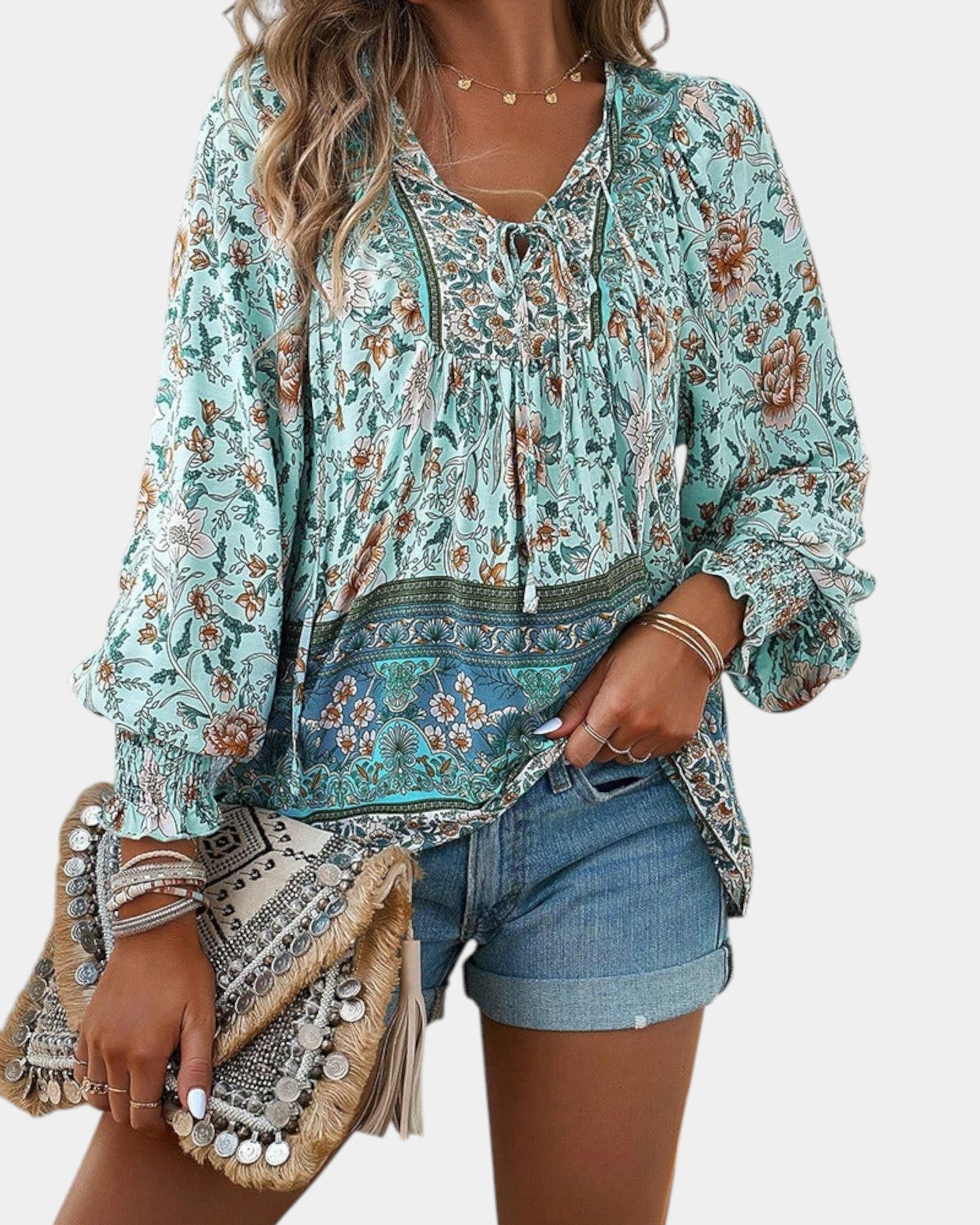 Aria | Floral Blouse