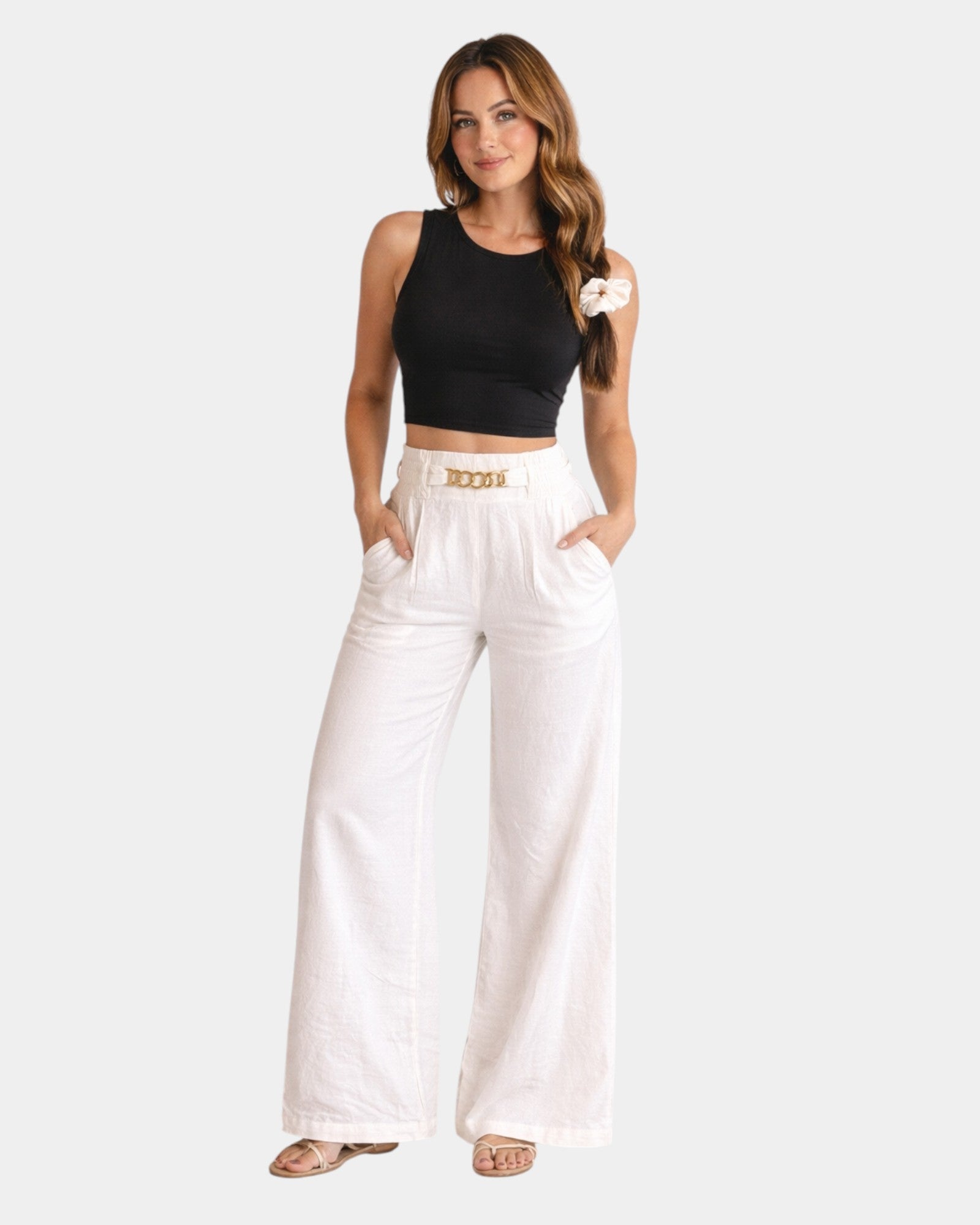 Olivia | Elegant Wide-Leg Pants