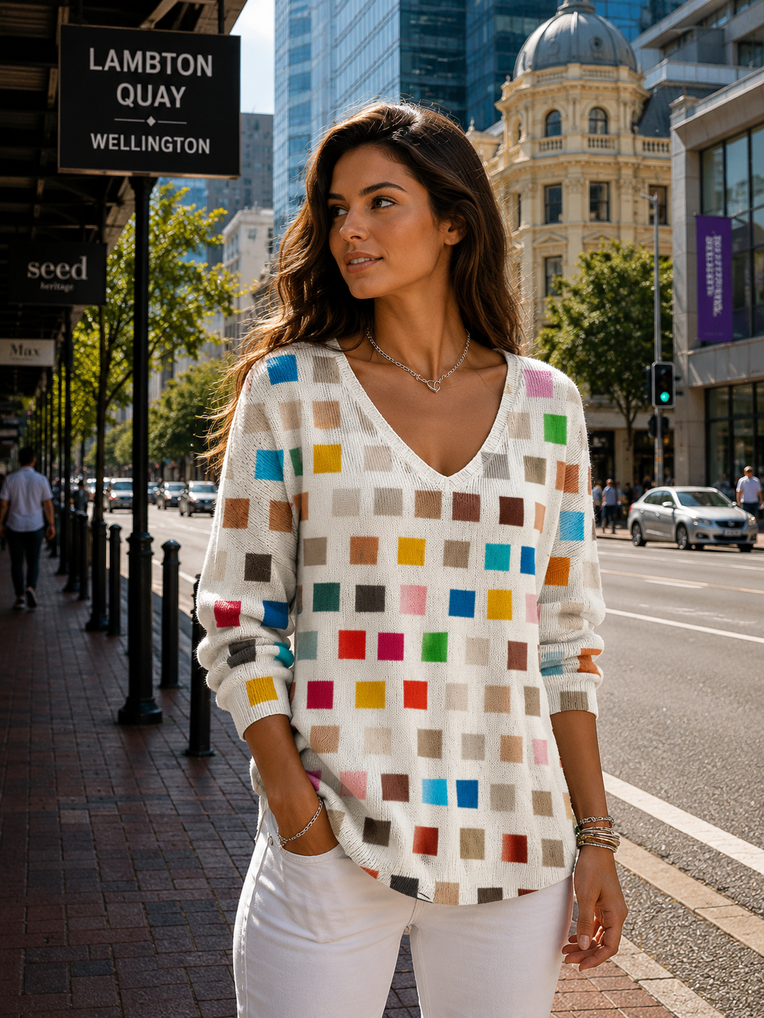 Daisy | V-Neck Sweater