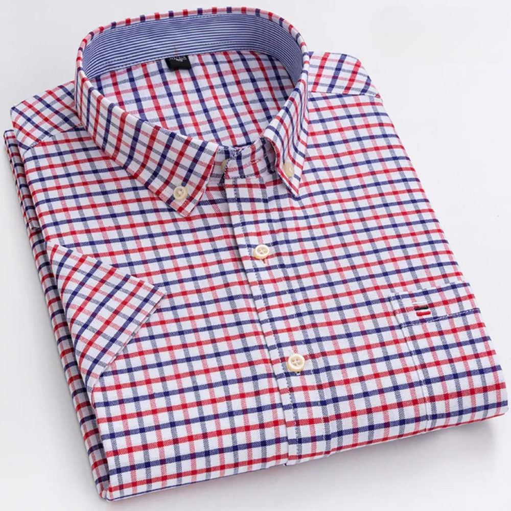 Oscar | Classic Cotton Shirt With Pattern