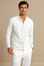 Lachlan | Cotton Linen Long Sleeve Shirt