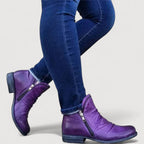 Mia | COMFORT ZIP ANKLE BOOTS