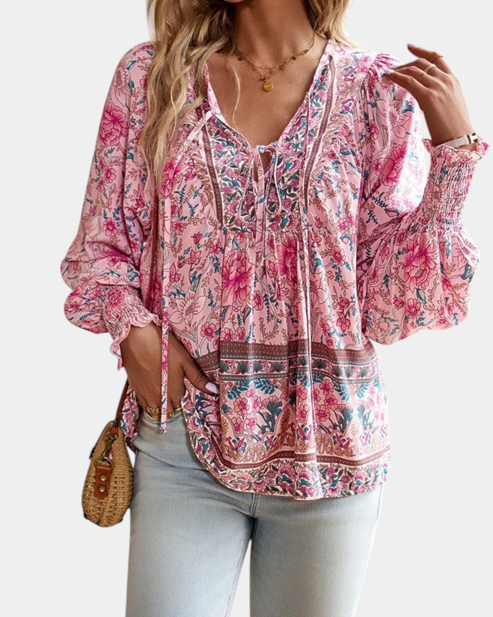 Aria | Floral Blouse