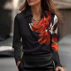 Audrey | Elegant Shiny Blouse