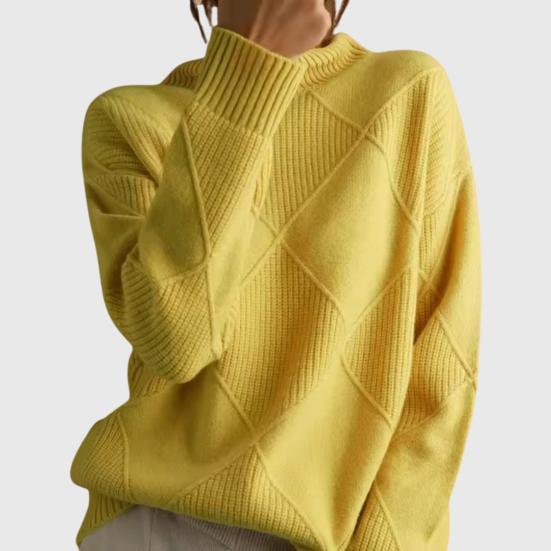 Ruby | High Neck Sweater