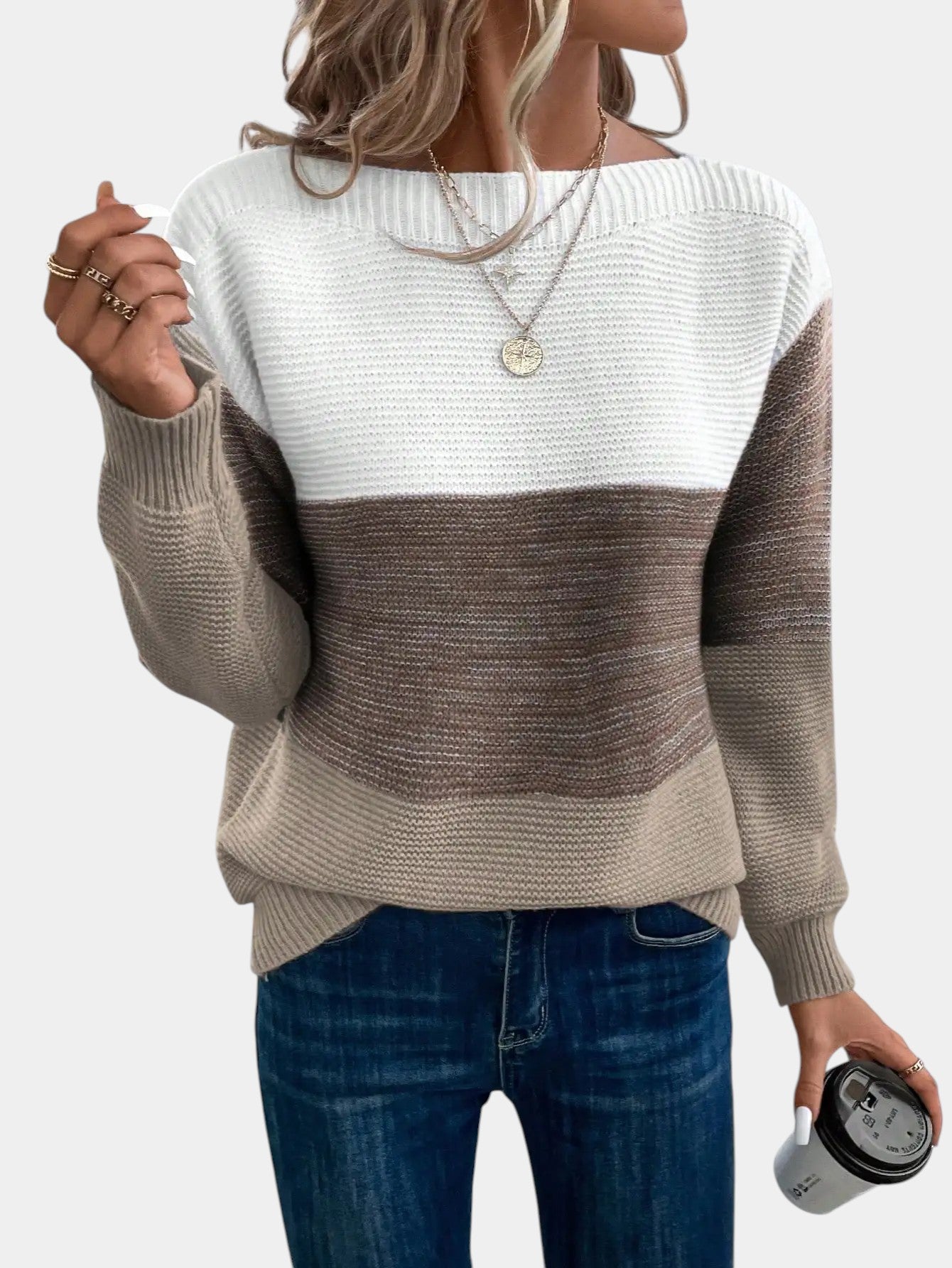 Sophie | Soft Gradient Pullover with Comfortable Fit