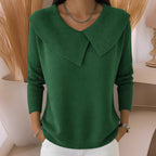 Jennifer™ | Knit Sweater with Soft Collar aud