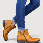 Mia | COMFORT ZIP ANKLE BOOTS