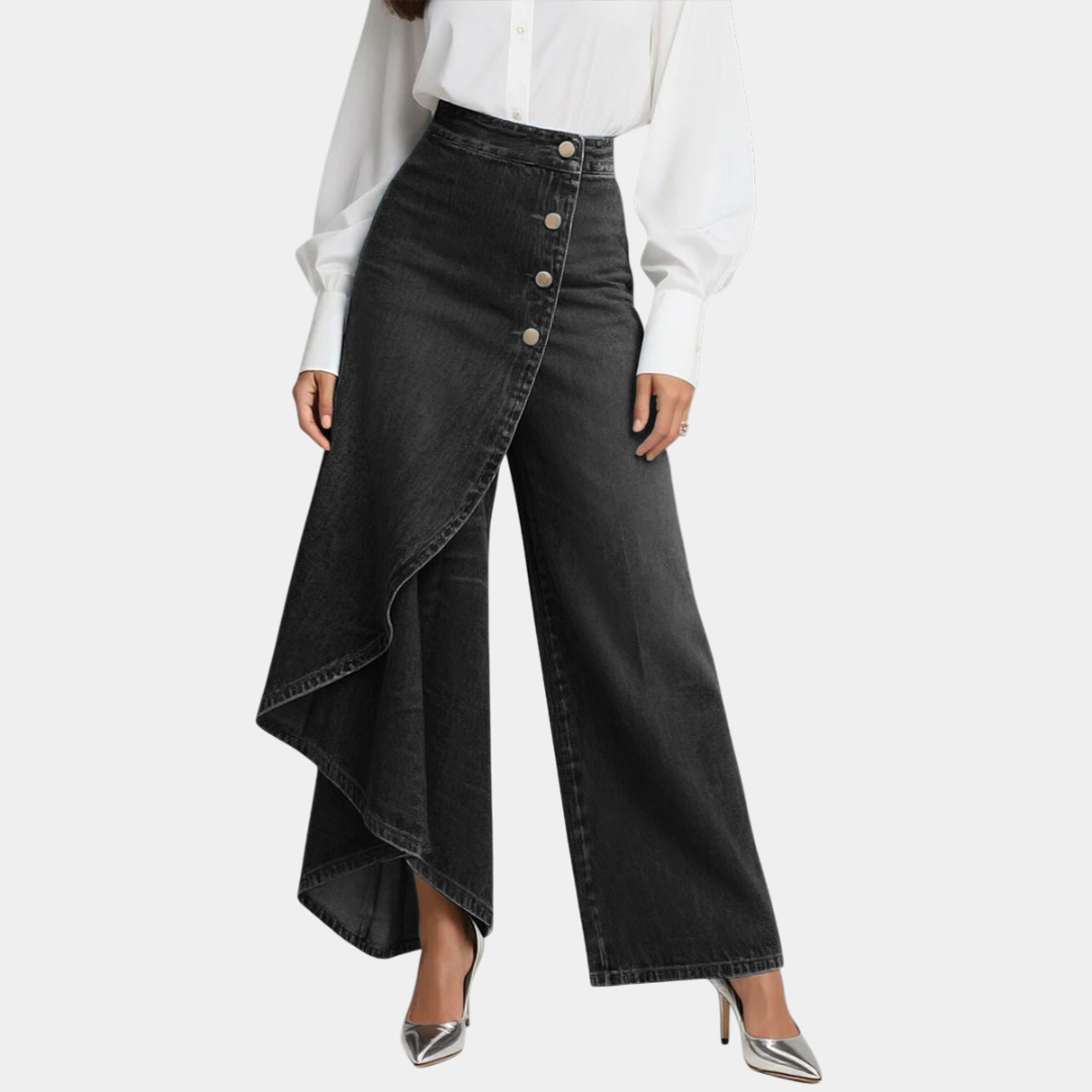 Lucy | High-Waisted Wide-Leg Jeans