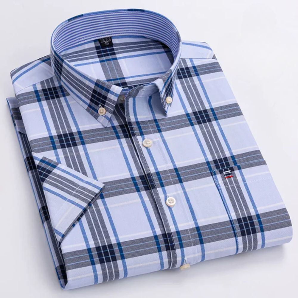 Oscar | Classic Cotton Shirt With Pattern