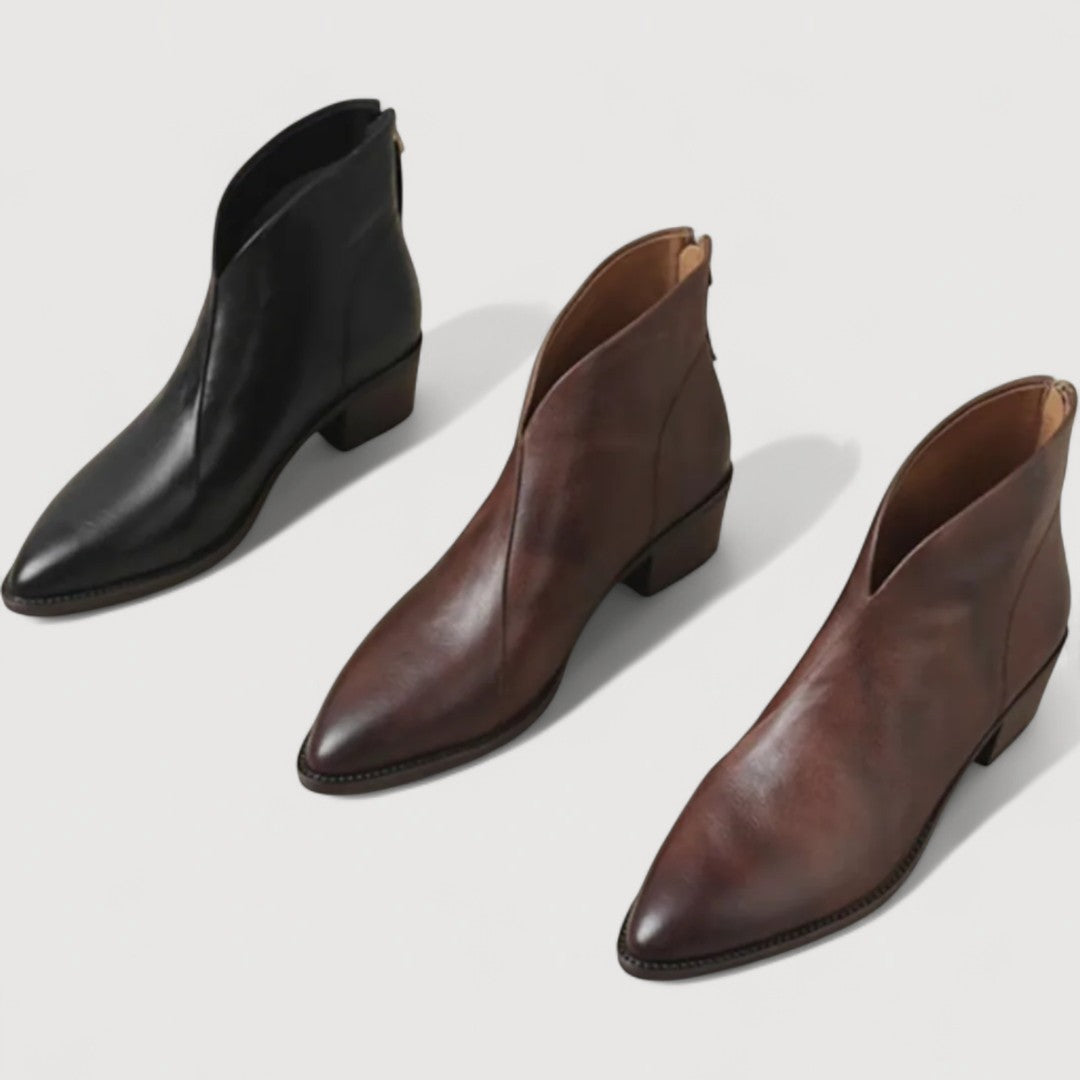 Ava | LUXE LOW-HEEL BOOTS