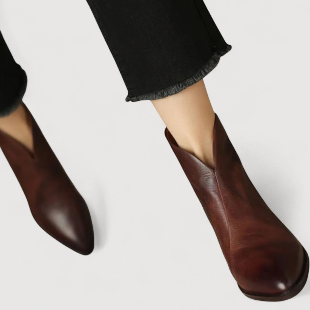 Ava | LUXE LOW-HEEL BOOTS