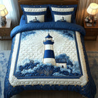 Beacon Breeze 3-Piece Quilted Bedspread Set