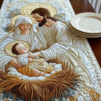 Light of Bethlehem Quilted Table Runner