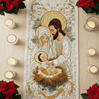 Light of Bethlehem Quilted Table Runner