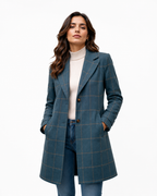Mila | Classic Checkered Coat
