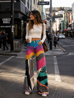 Charlotte | Boho Chic Flared Pants