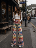 Mila | Elegant Floral Pants