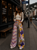 Sophie | Floral Bohemian Pants
