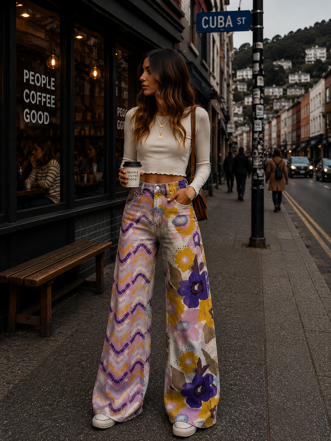 Sophie | Floral Bohemian Pants