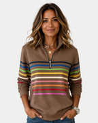 Shania | Comfortable Striped Sweater