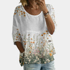 Maya | Embroidered Floral Blouse