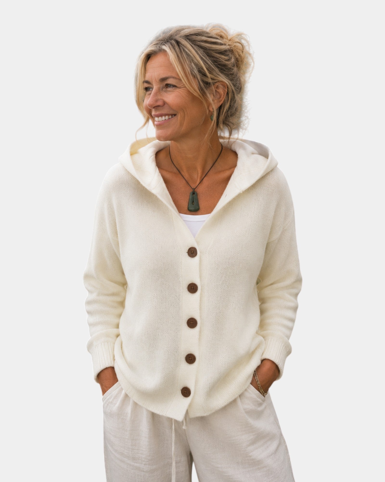 Marama | Hooded cardigan