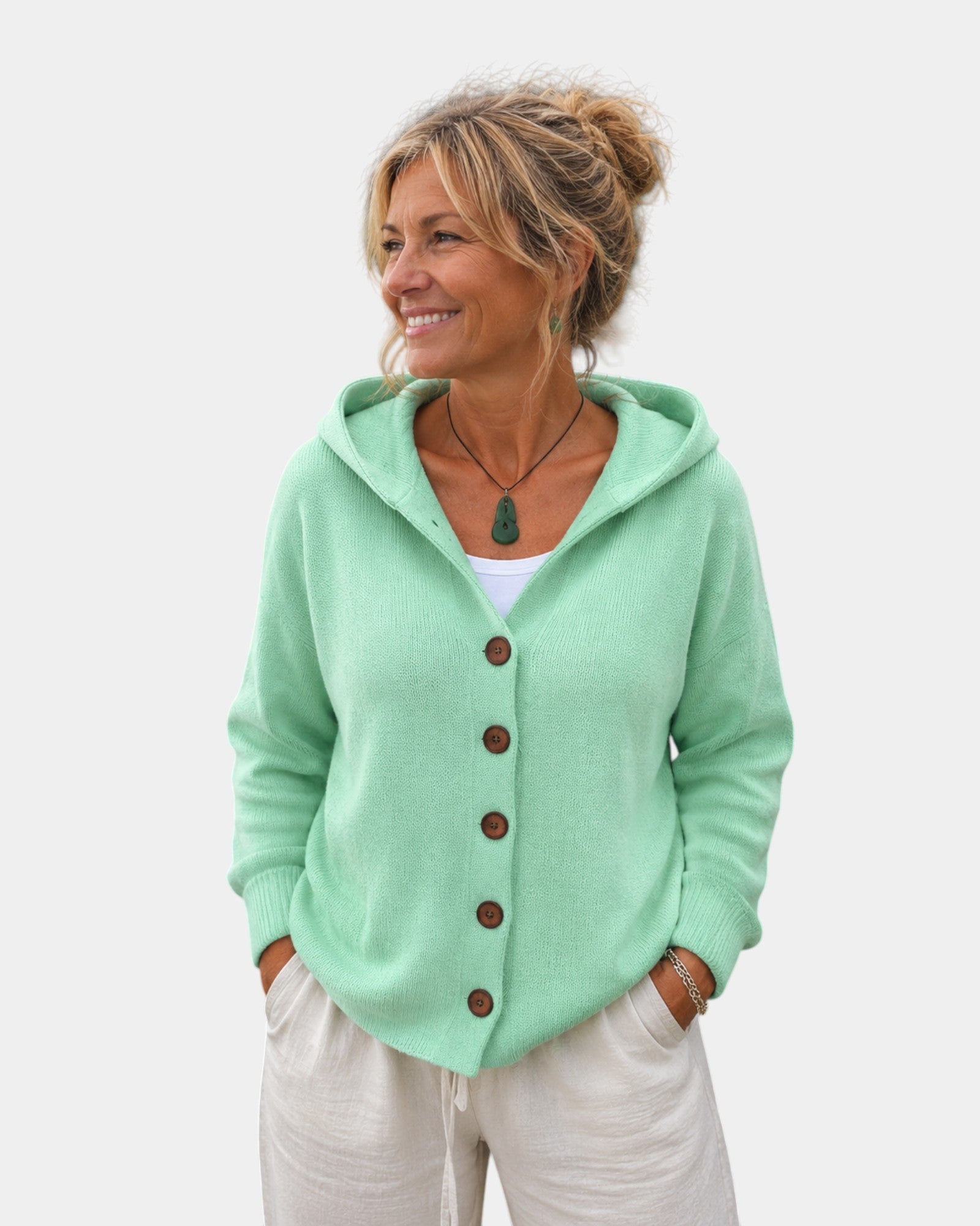 Marama | Hooded cardigan