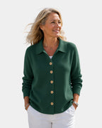 Mere | Button-Up Knit Cardigan