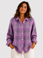 Danique | Cloud-Soft Plaid Button-Up