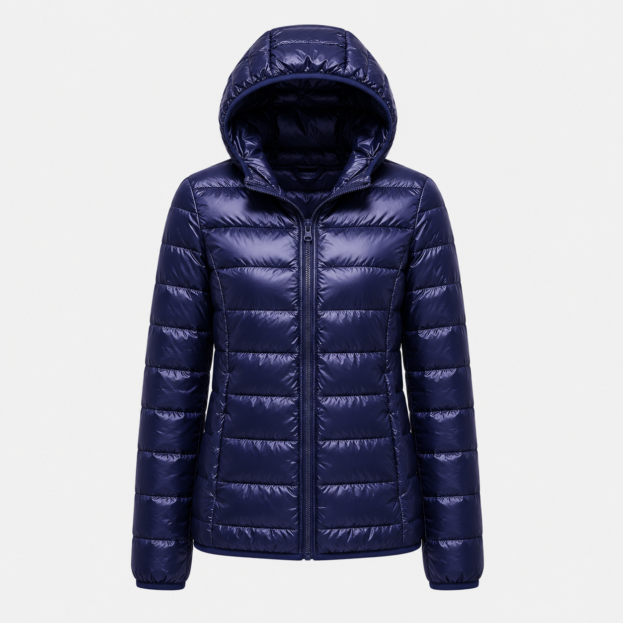 Lucy | Veste Bleu Marine avec Capuche