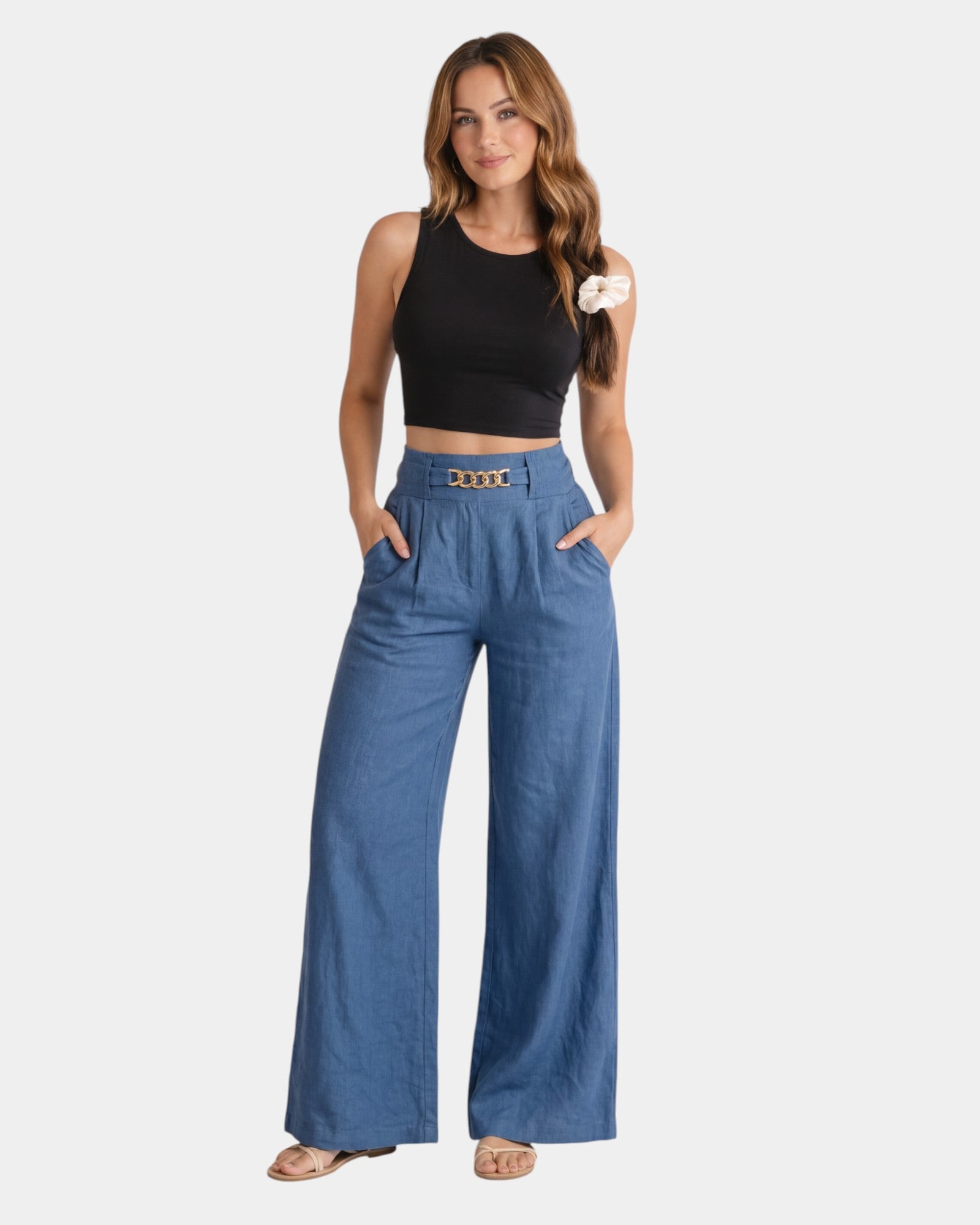 Olivia | Elegant Wide-Leg Pants