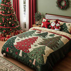 Joyful Forest 3-Piece Quilted Bedding Collection