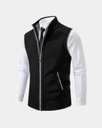 Reginald | The Zip-Up Sweater Vest