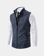 Reginald | The Zip-Up Sweater Vest
