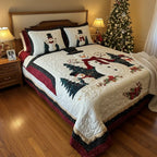 Ice Cream Friends 3-Piece Quilted Bedding Set