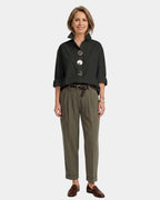 Hazel | High Neck Shirt